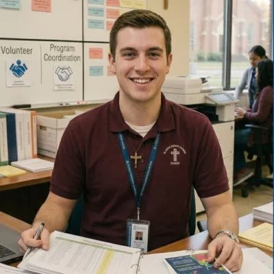 Catholic school support staff